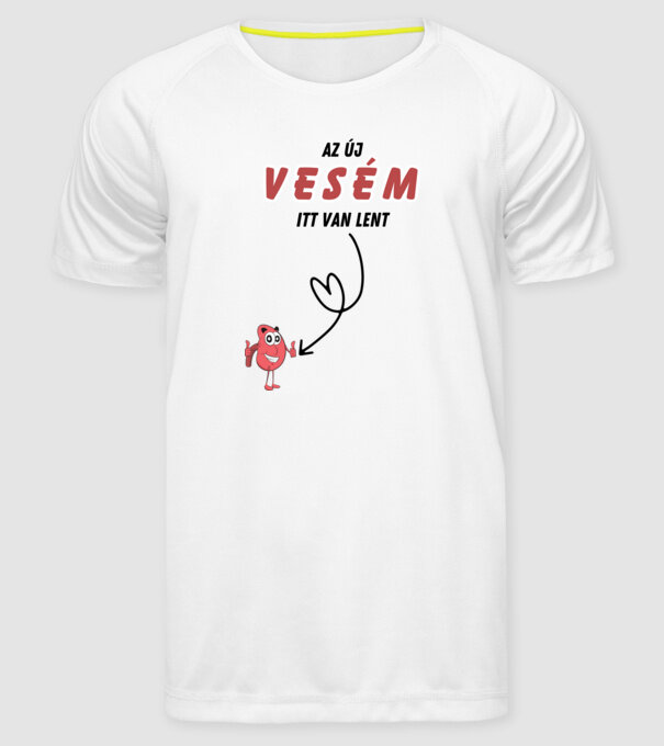  minta fehér pólón