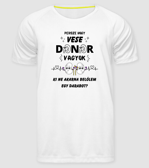  minta fehér pólón