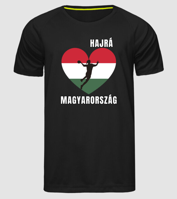  minta fekete pólón
