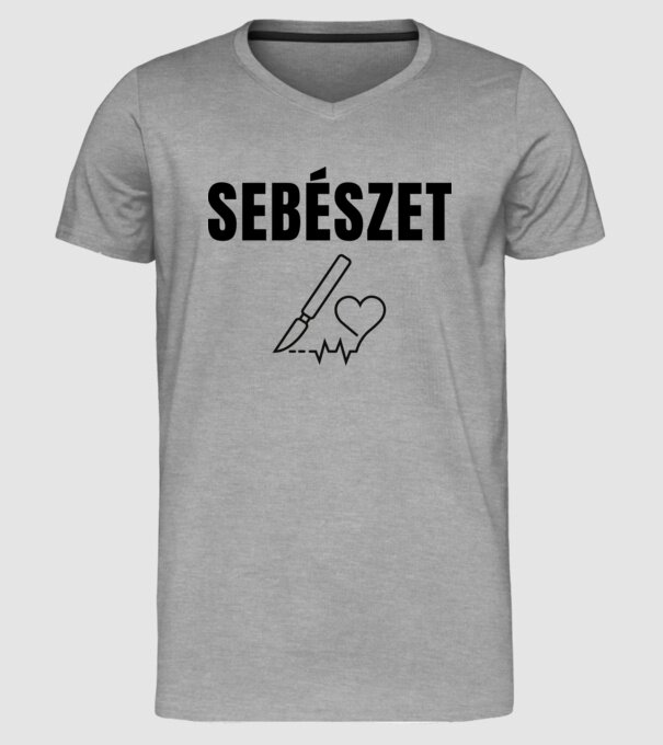  minta szürke pólón