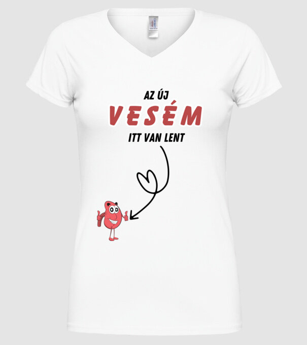  minta fehér pólón