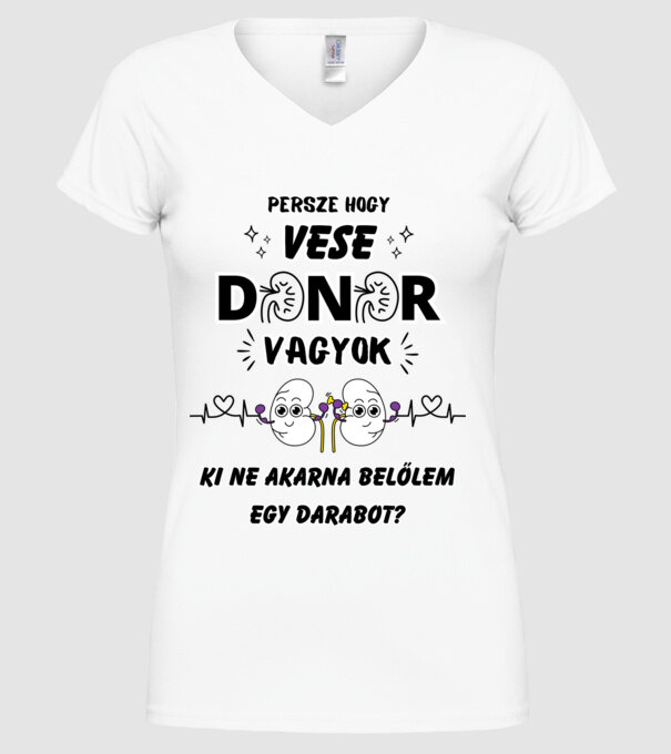  minta fehér pólón