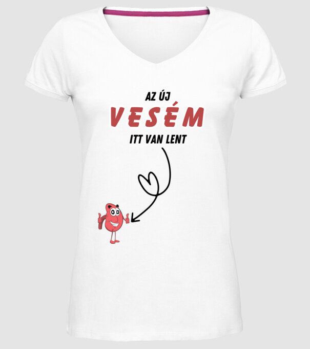  minta fehér pólón