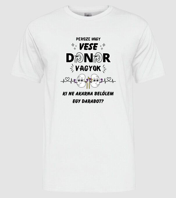  minta fehér pólón