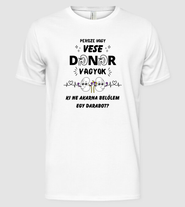  minta fehér pólón