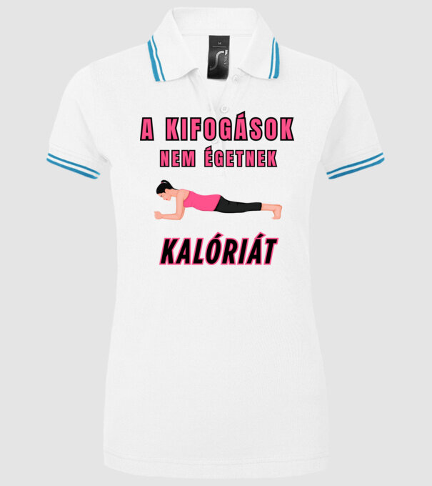  minta fehér pólón