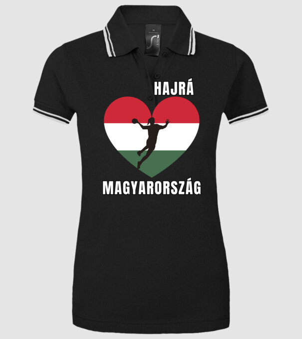  minta fekete pólón
