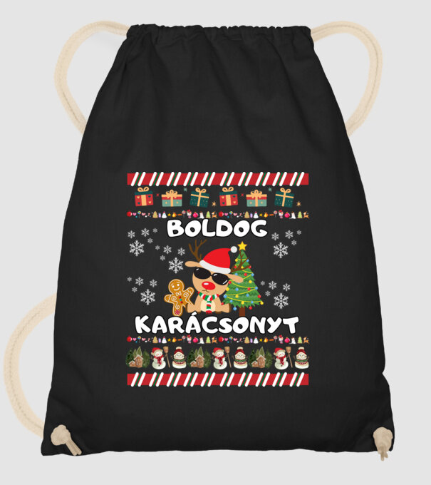  minta fekete pólón