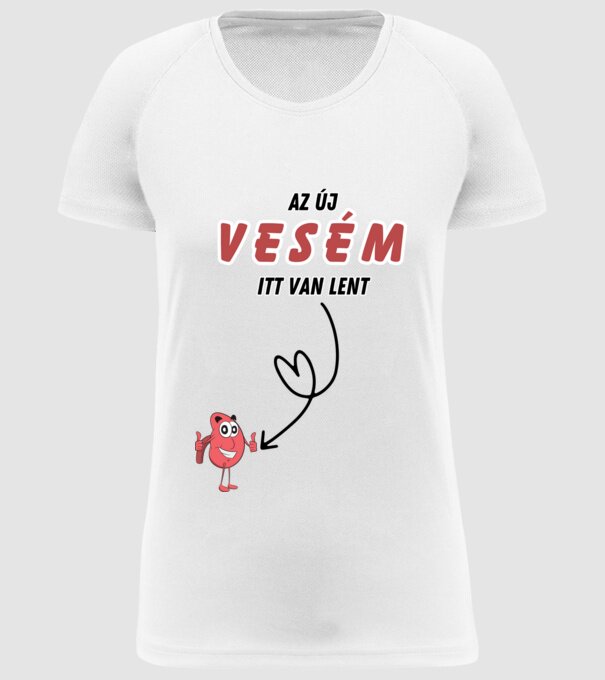  minta fehér pólón
