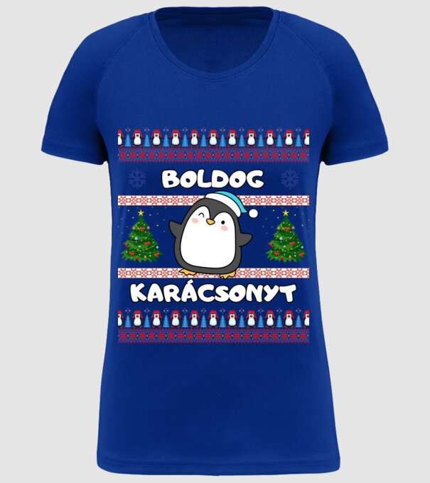  minta királykék pólón