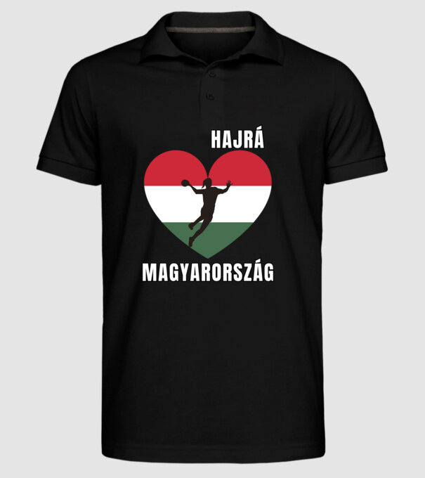  minta fekete pólón