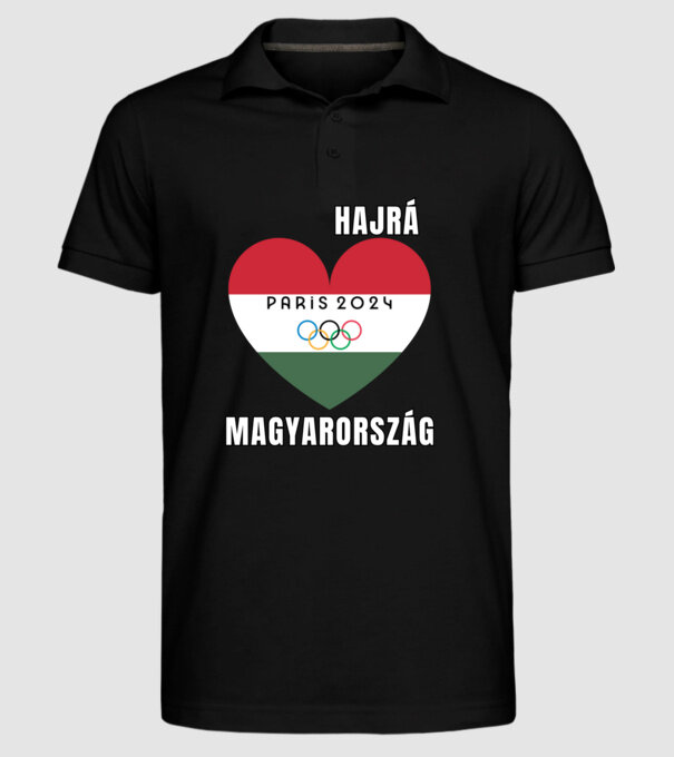  minta fekete pólón