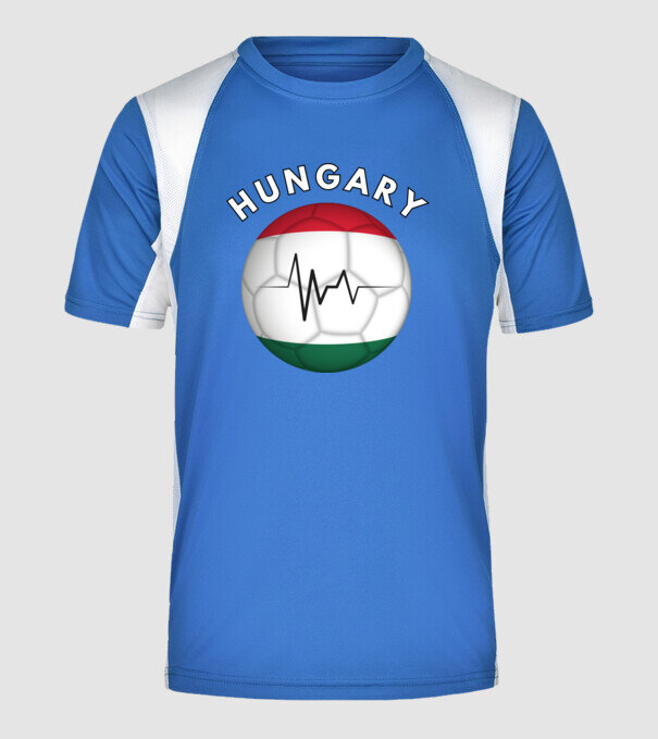  minta királykék pólón