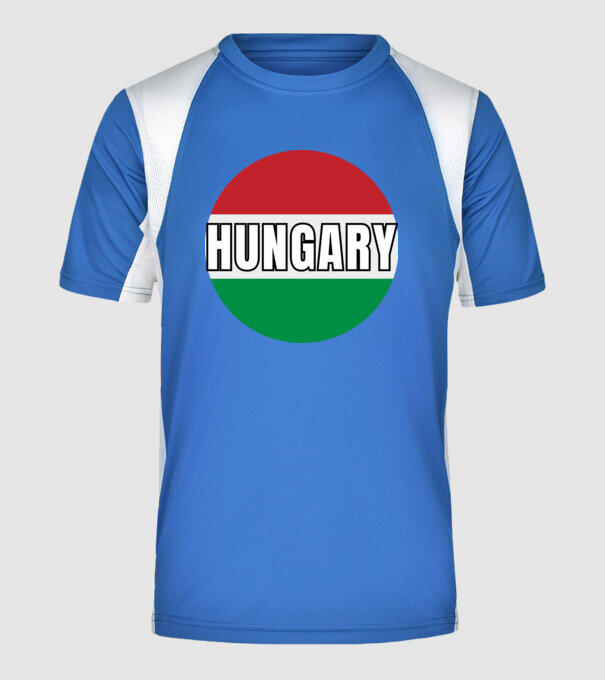  minta királykék pólón