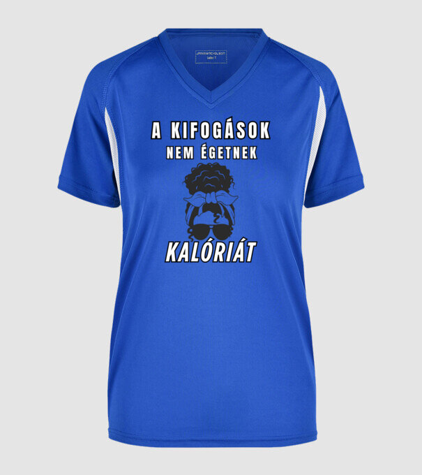  minta királykék pólón