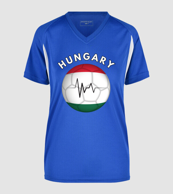  minta királykék pólón