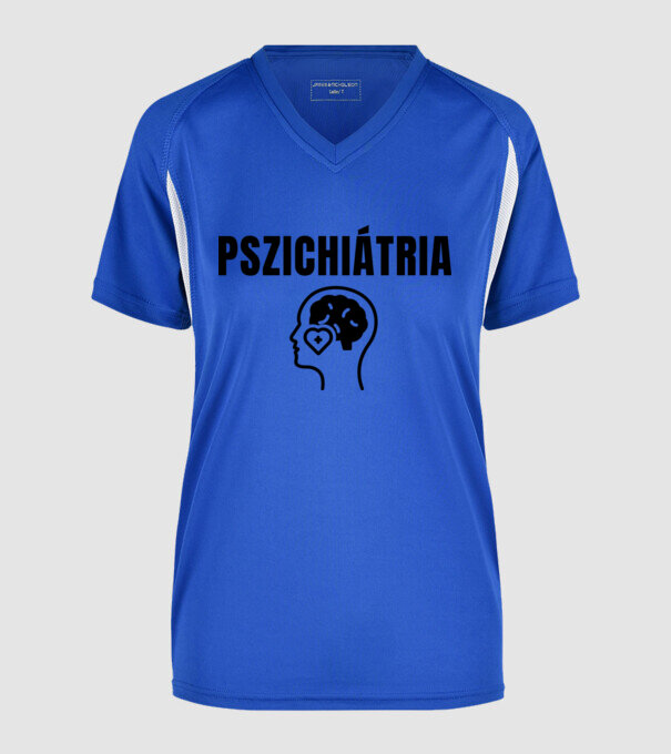  minta királykék pólón