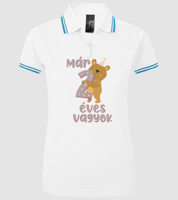  minta fehér pólón